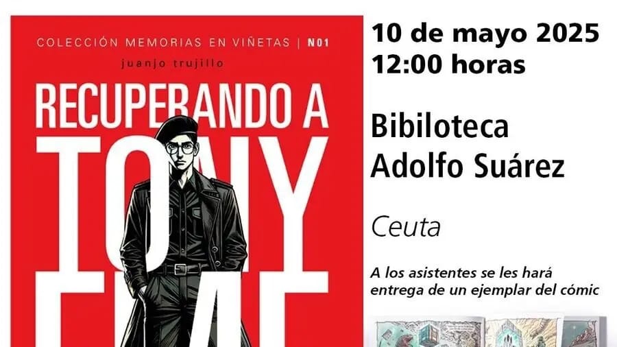 Presentación del comic «Recuperando a Tony Eme»