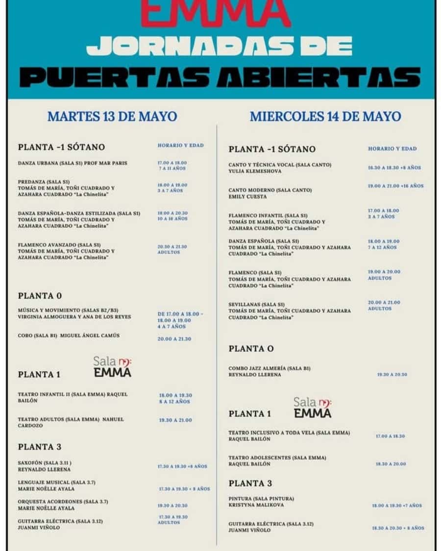 Jornada Puertas Abiertas EMMA