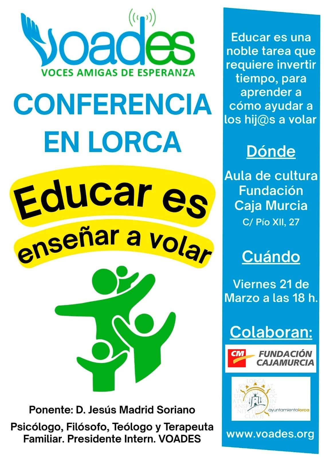 Educar es enseñar a volar