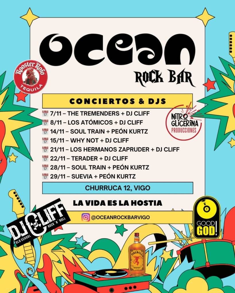 Concierto de LOS ATÓMICOS + DJ CLIFF