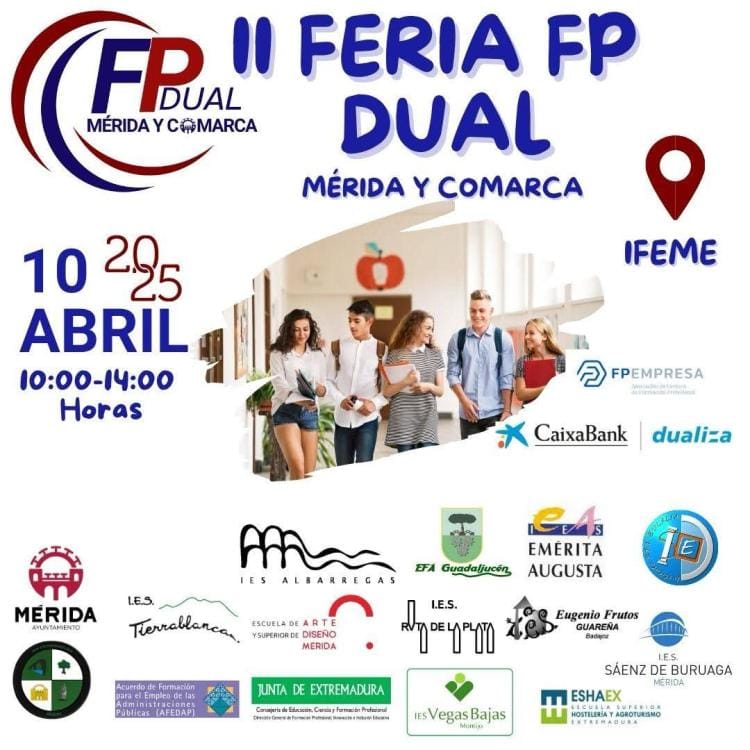 II Feria Formación Profesional Dual de Mérida y Comarca