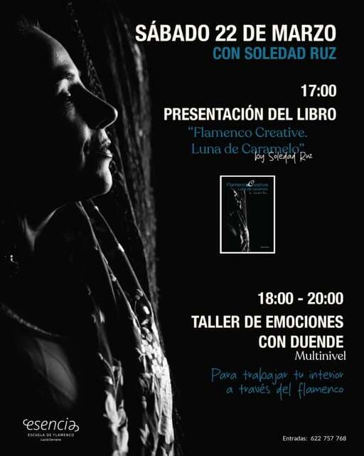 Presentación de libro y taller de flamenco con Soledad Ruz