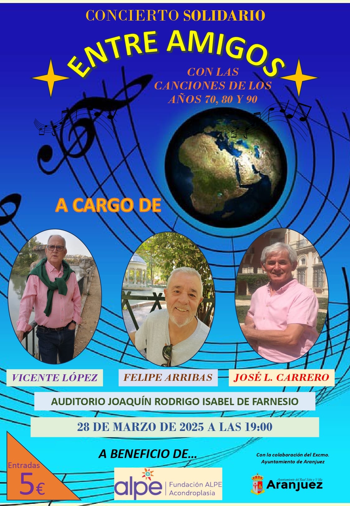 CONCIERTO SOLIDARIO “ENTRE AMIGOS”