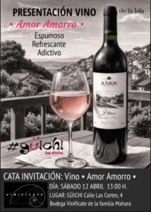 Presentación del vino 'Amor Amorro'