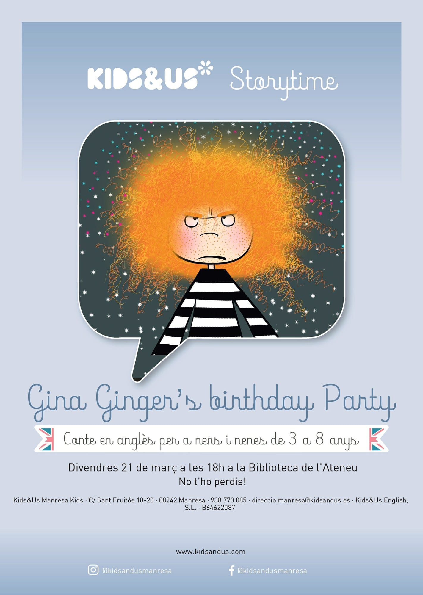 Story Time - Hora del conte en anglès