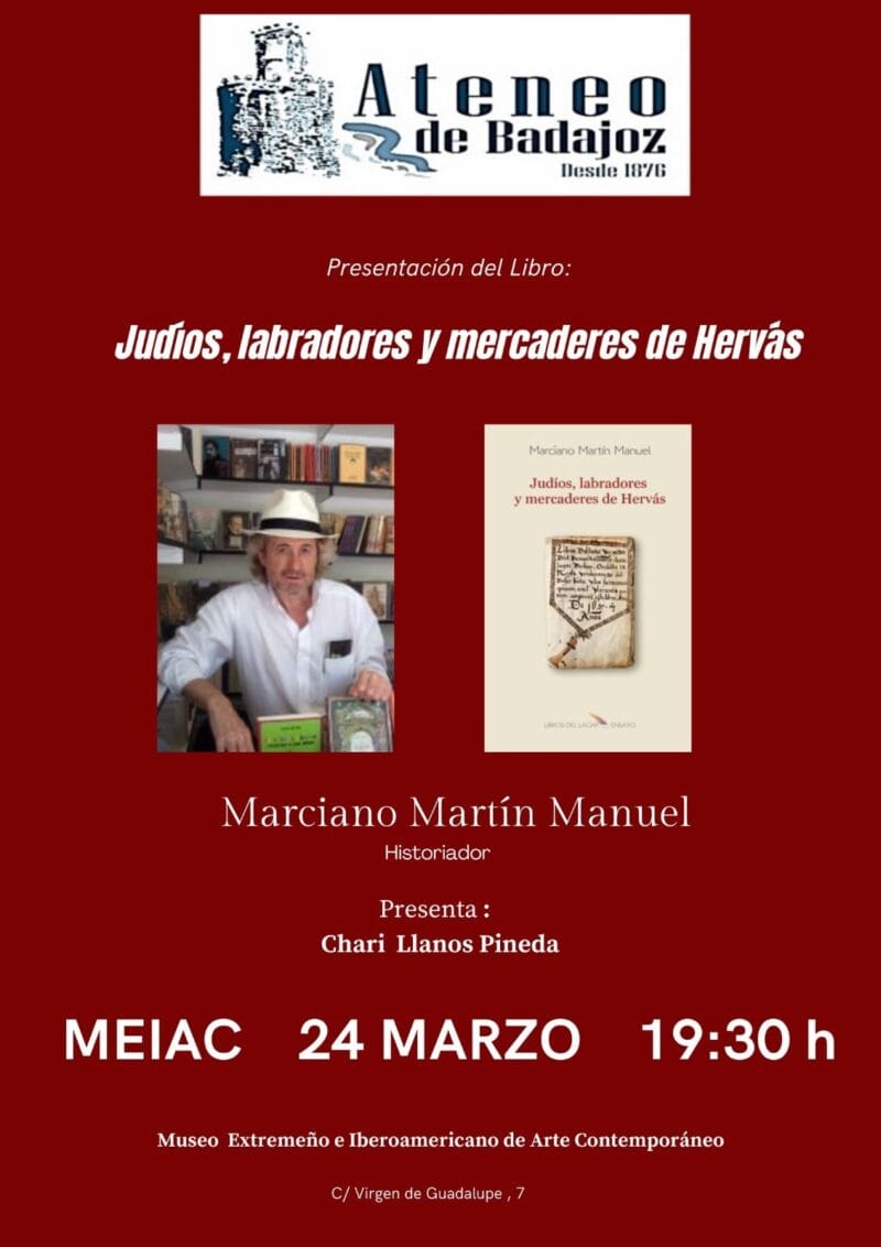 Presentación del libro 'Judíos, labradores y mercaderes de Hervás'