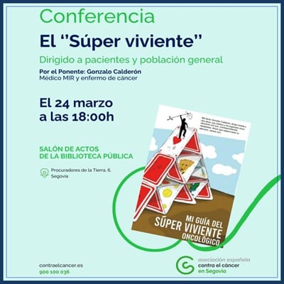 Biblioteca Pública Segovia. Conferencia: El «Súper viviente»
