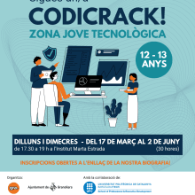 Codicrack: zona jove tecnològica (12-13 anys)