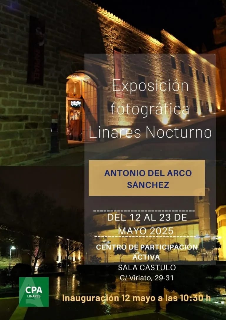 Exposición fotográfica «Linares Nocturno»