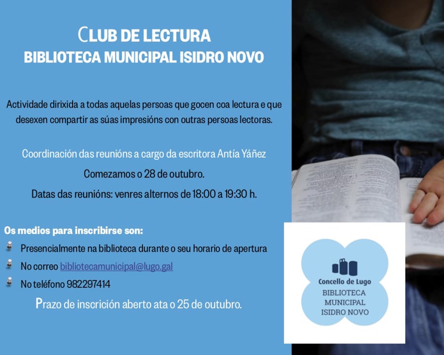 Novo ciclo de actividades de animación á lectura da Biblioteca Municipal