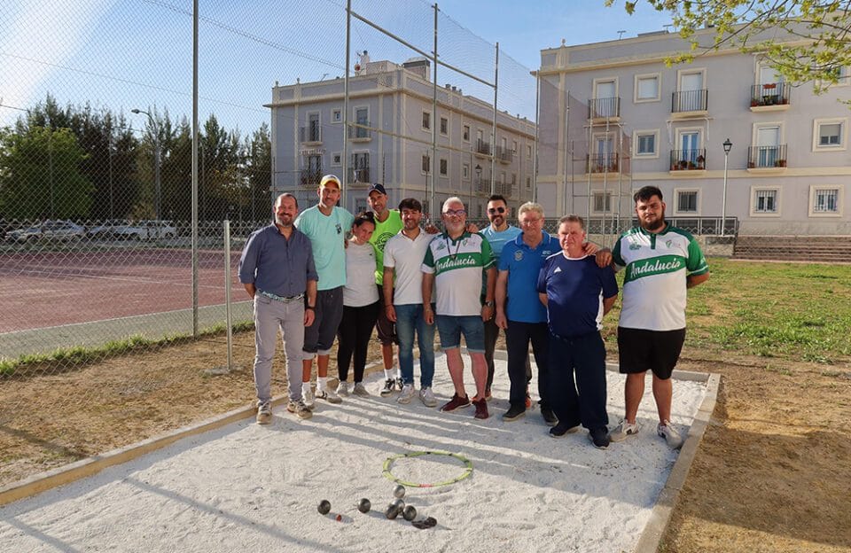 Utrera cuenta con nuevas pistas de petanca