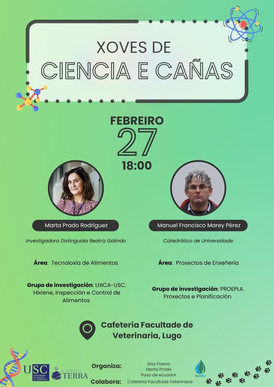 Xoves de ciencia e cañas no Campus Terra