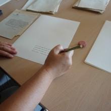 Taller setmanal de descripció de correspondència històrica