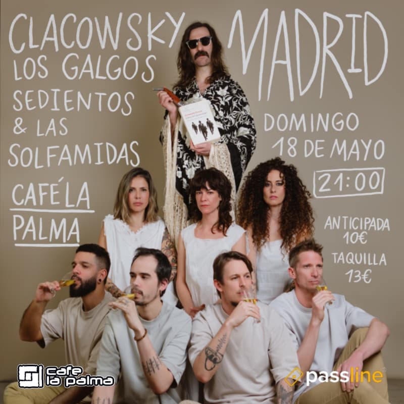 CLACOWSKY · Los Galgos Sedientos & Las Solfamidas