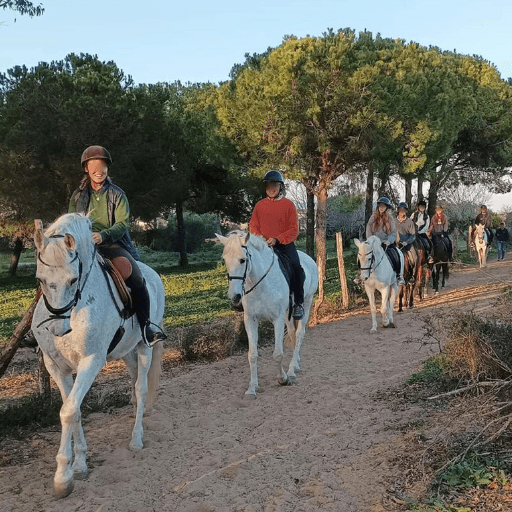 Ruta a caballo por El Puerto