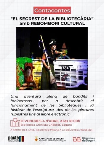 Cuentacuentos 'El secuestro de la bibliotecaria'
