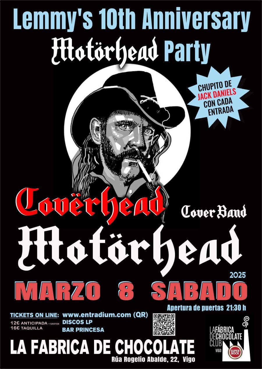 Lemmy's 10th Anniversary - Covërhead / Motörhead Cover band
