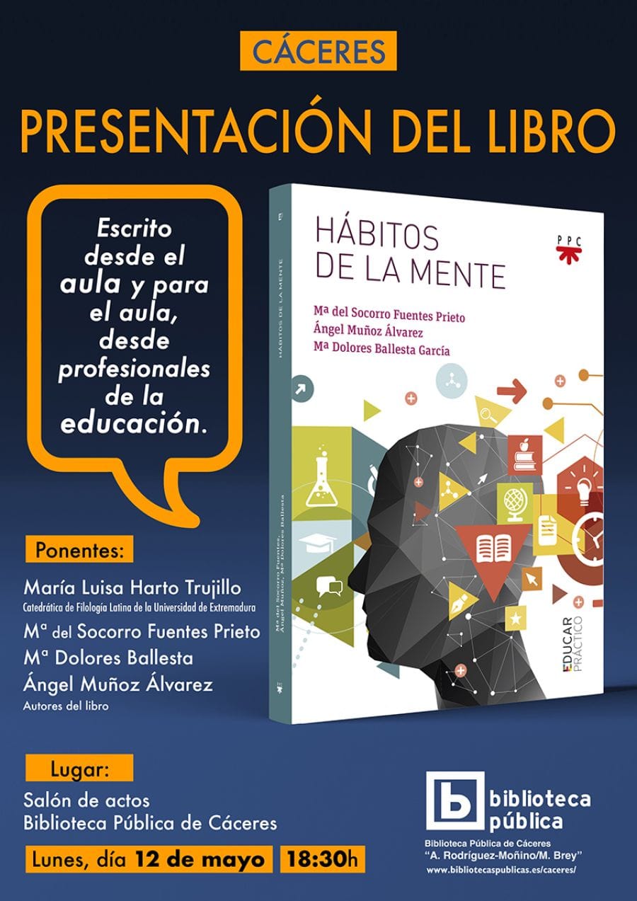 Presentación del libro "Hábitos de la mente"