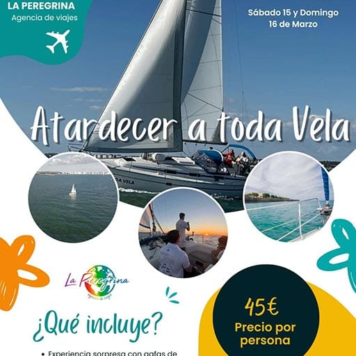 Atardecer a toda Vela