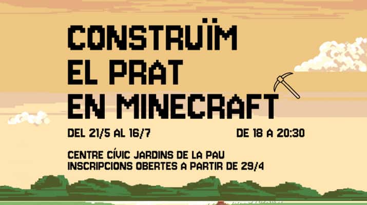 Construïm el Prat en Minecraft