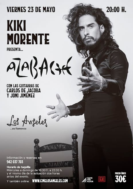 Kiki Morente presenta su tercer trabajo discográfico, “Azabache"