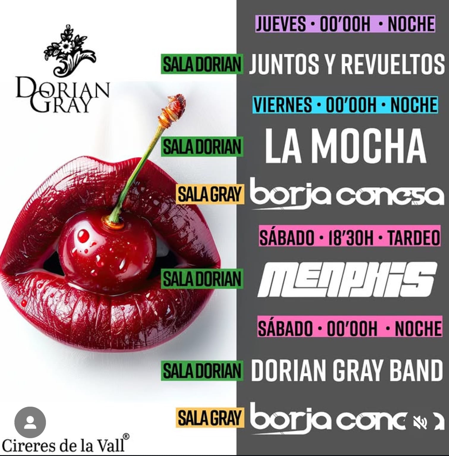 Dorian: It's ending in May