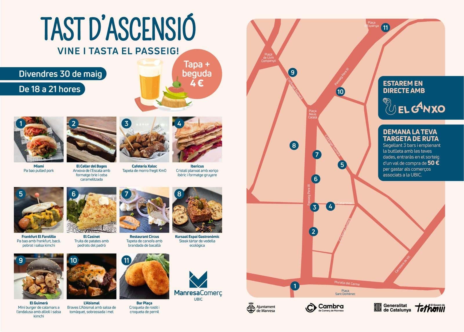 Tast d'Ascensió - Vine i tasta el Passeig!