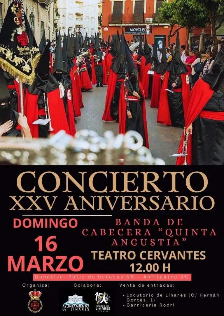Concierto 25 Aniversario Banda de Cabecera “Quinta Angustia”