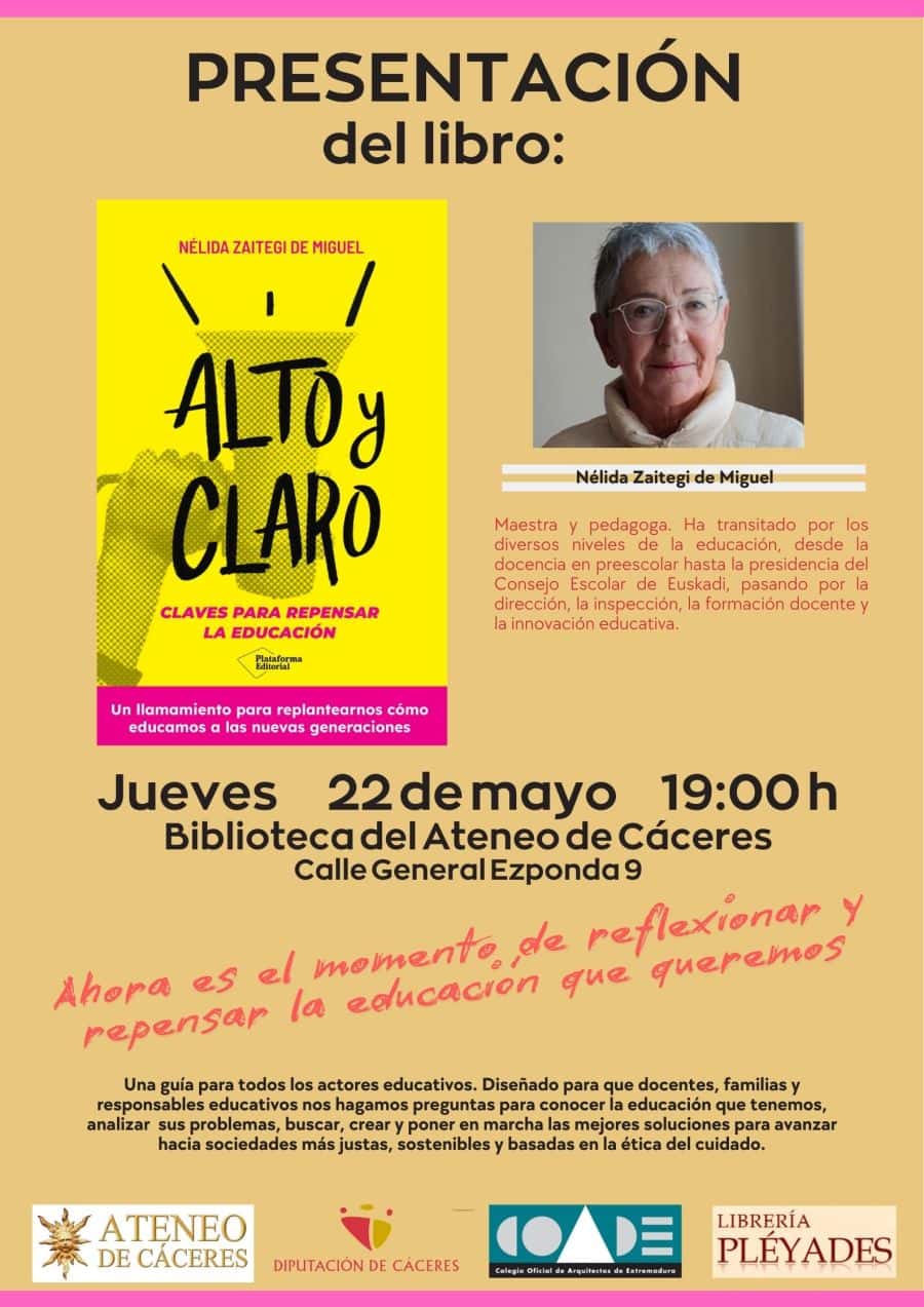 Presentación: "Alto y Claro"