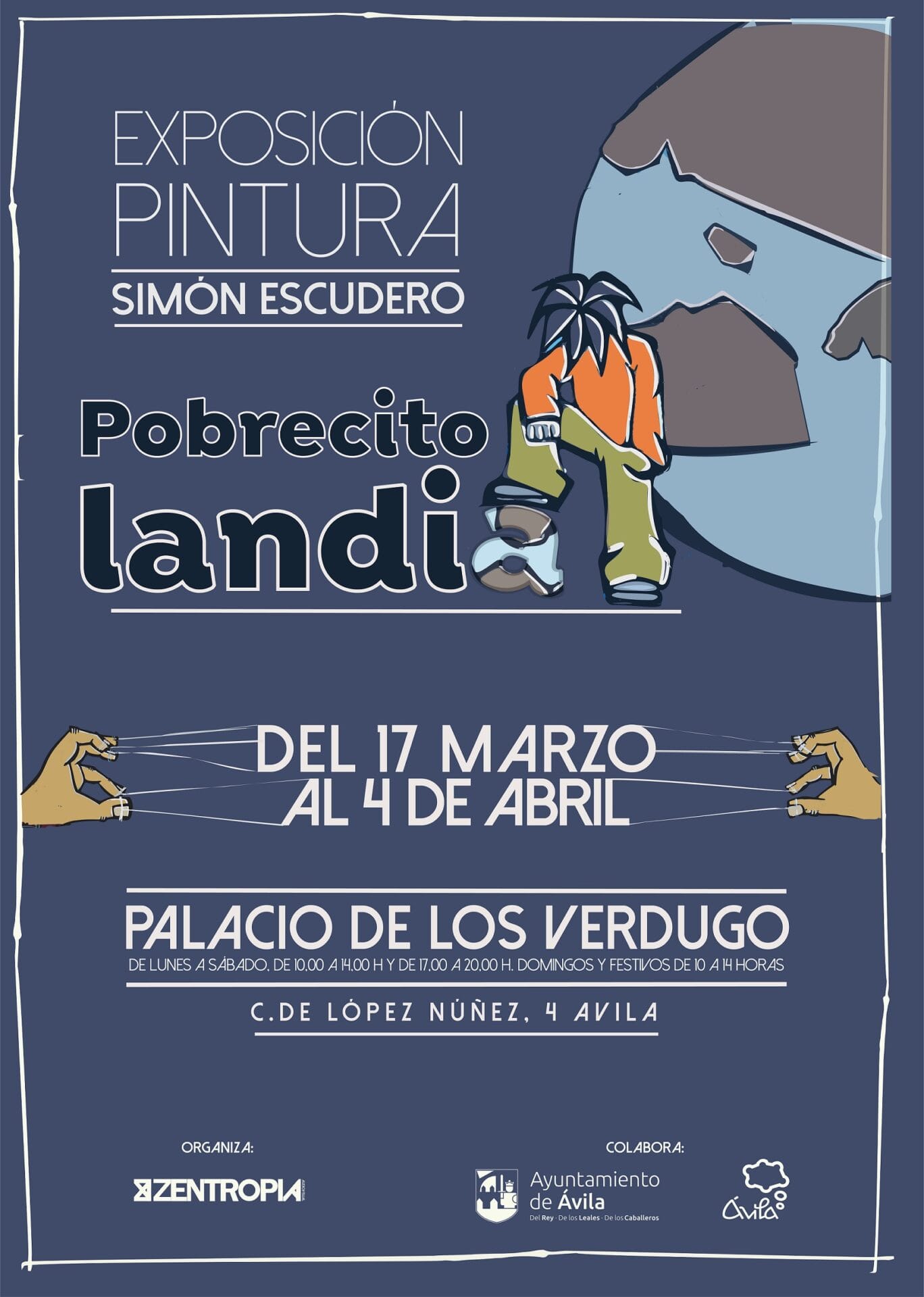 Exposición Pobrecito Landi. Simón Escudero