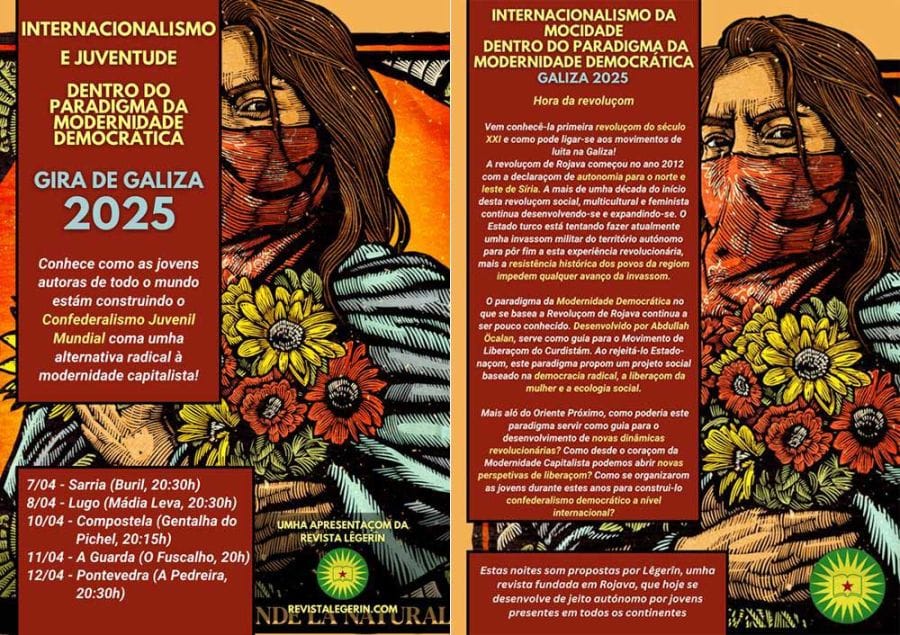 Apresentaçom da revista curda Lêgerîn