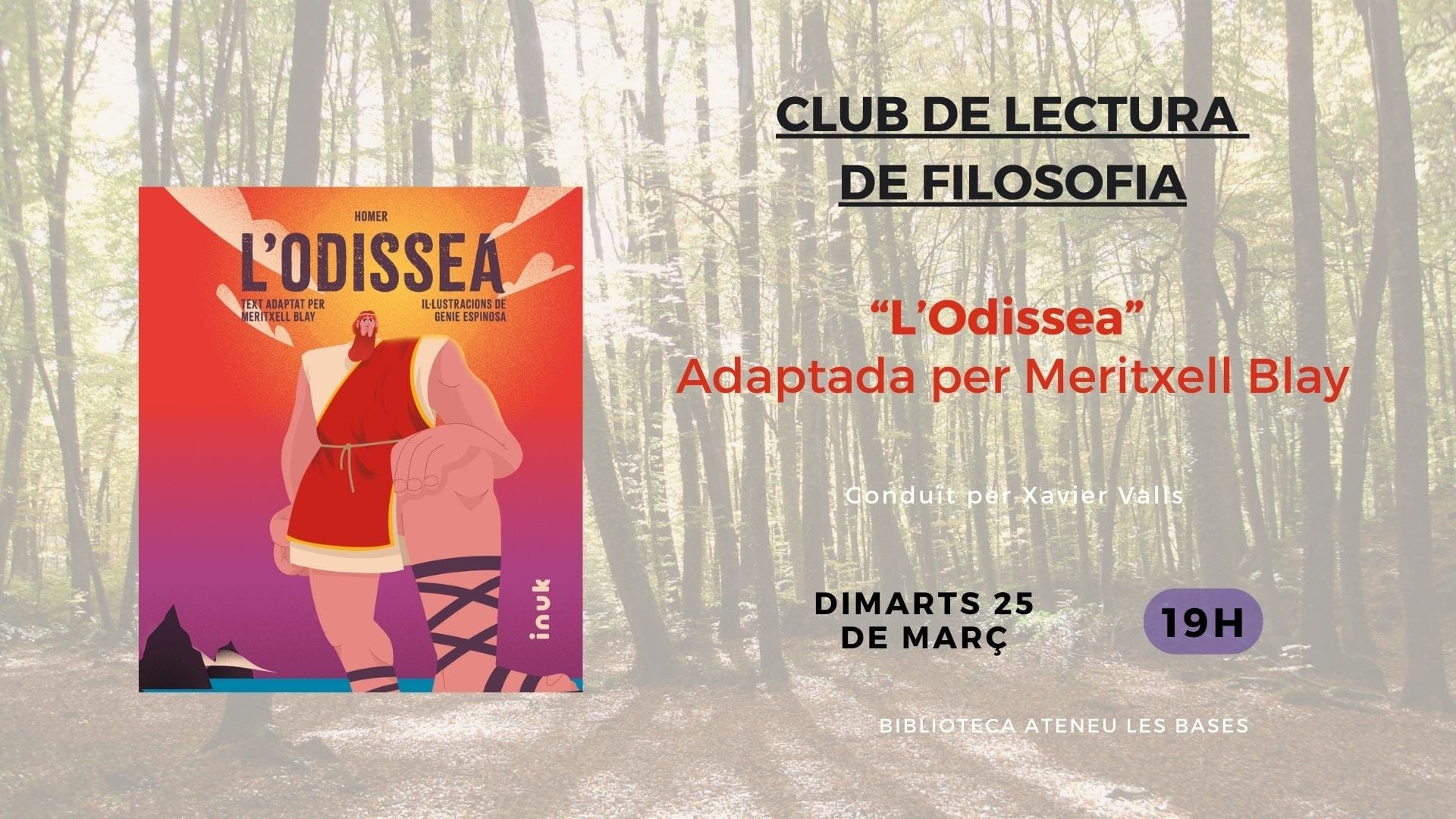 Club de lectura de Filosofia amb Meritxell Blay
