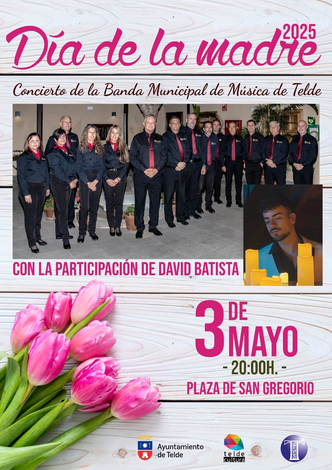 CONCIERTO DE LA BANDA MUNICIPAL DE MÚSICA DE TELDE – DÍA DE LA MADRE