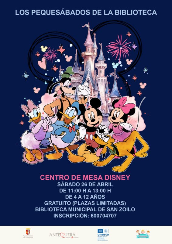 Taller Centro de Mesa Disney