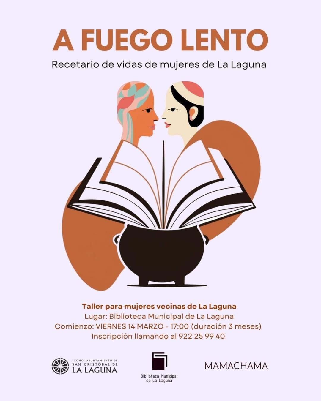 A fuego lento: recetario de vidas de mujeres de La Laguna
