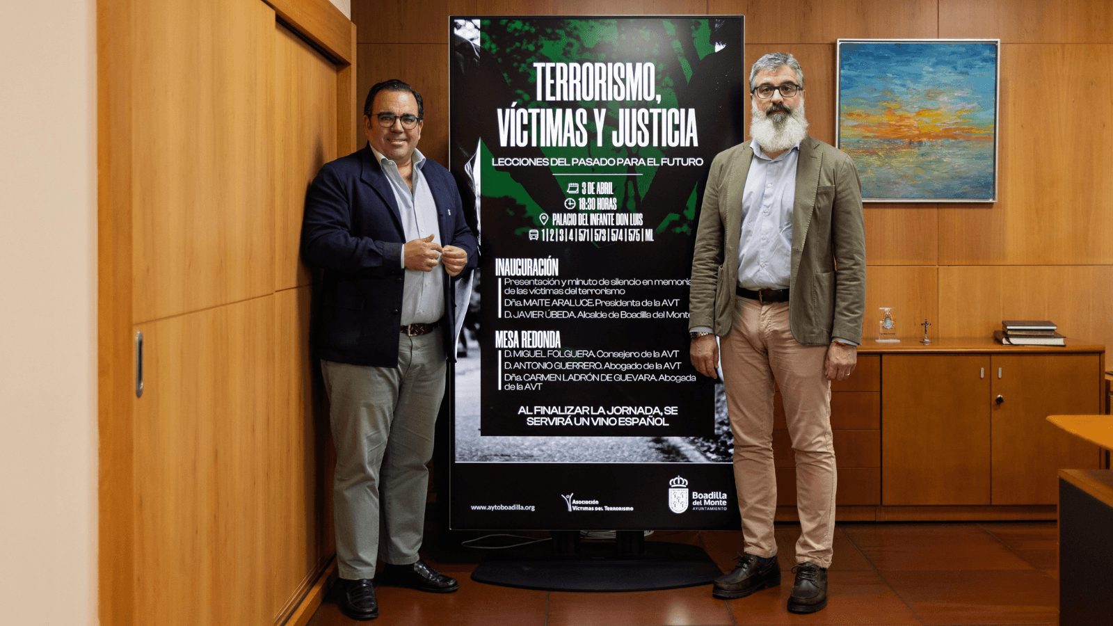 Mesa redonda sobre terrorismo, víctimas y justicia