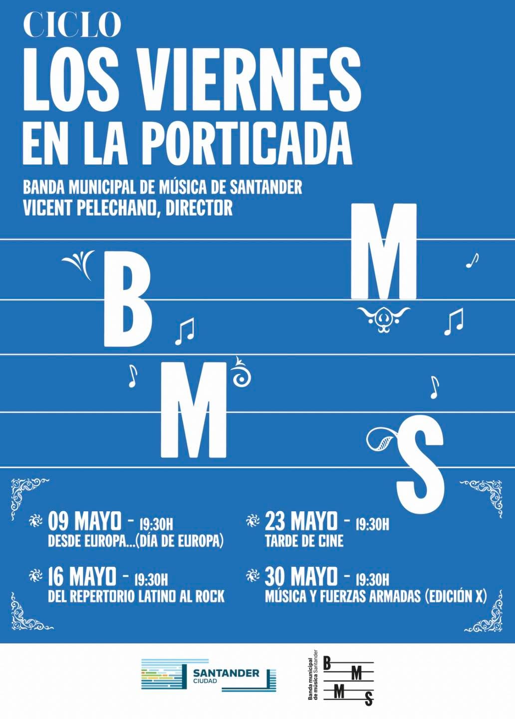 Los viernes en la Porticada, con la Banda Municipal