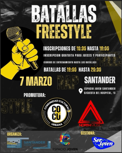 Noche de Rap (taller de Freestyle)