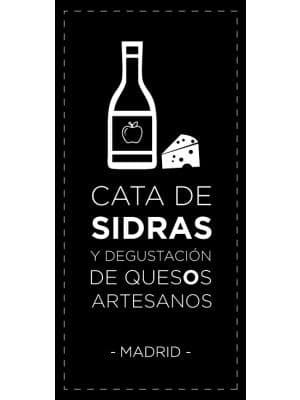 Cata de Sidras con Degustación de Quesos Artesanos en Madrid