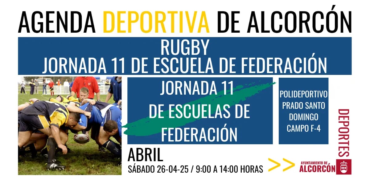 Rugby / Jornada 11 de Escuela de Federaci贸n