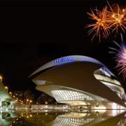 Nit del Foc a Les Arts. Falles 2025