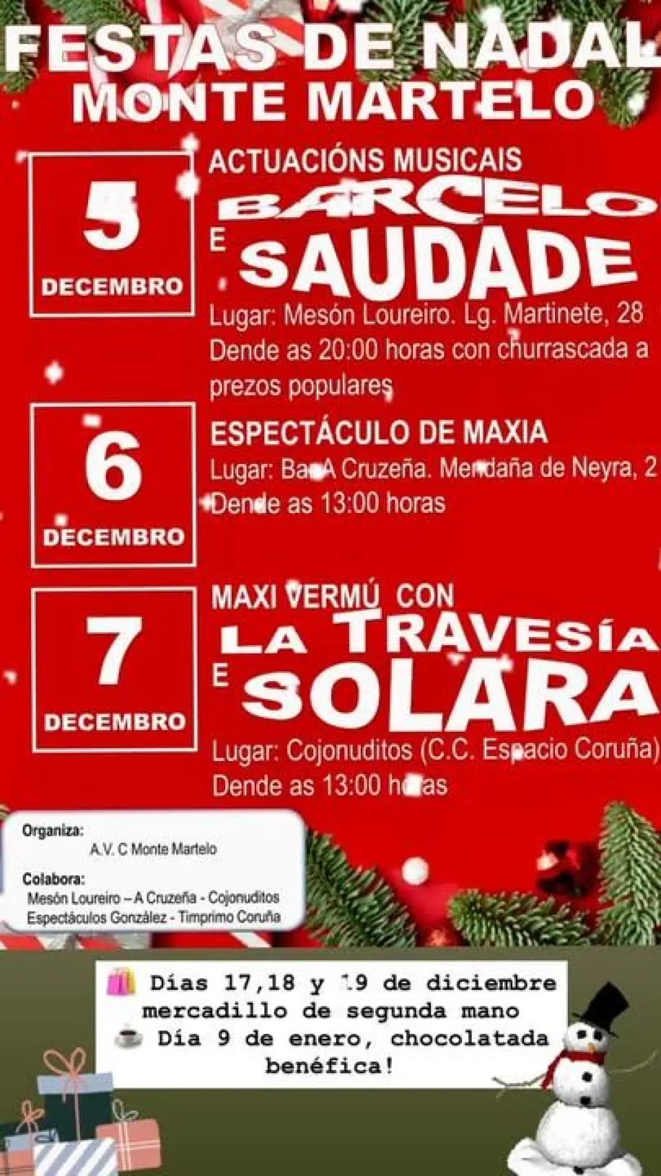 Churrascada y Actuaciones Musicales