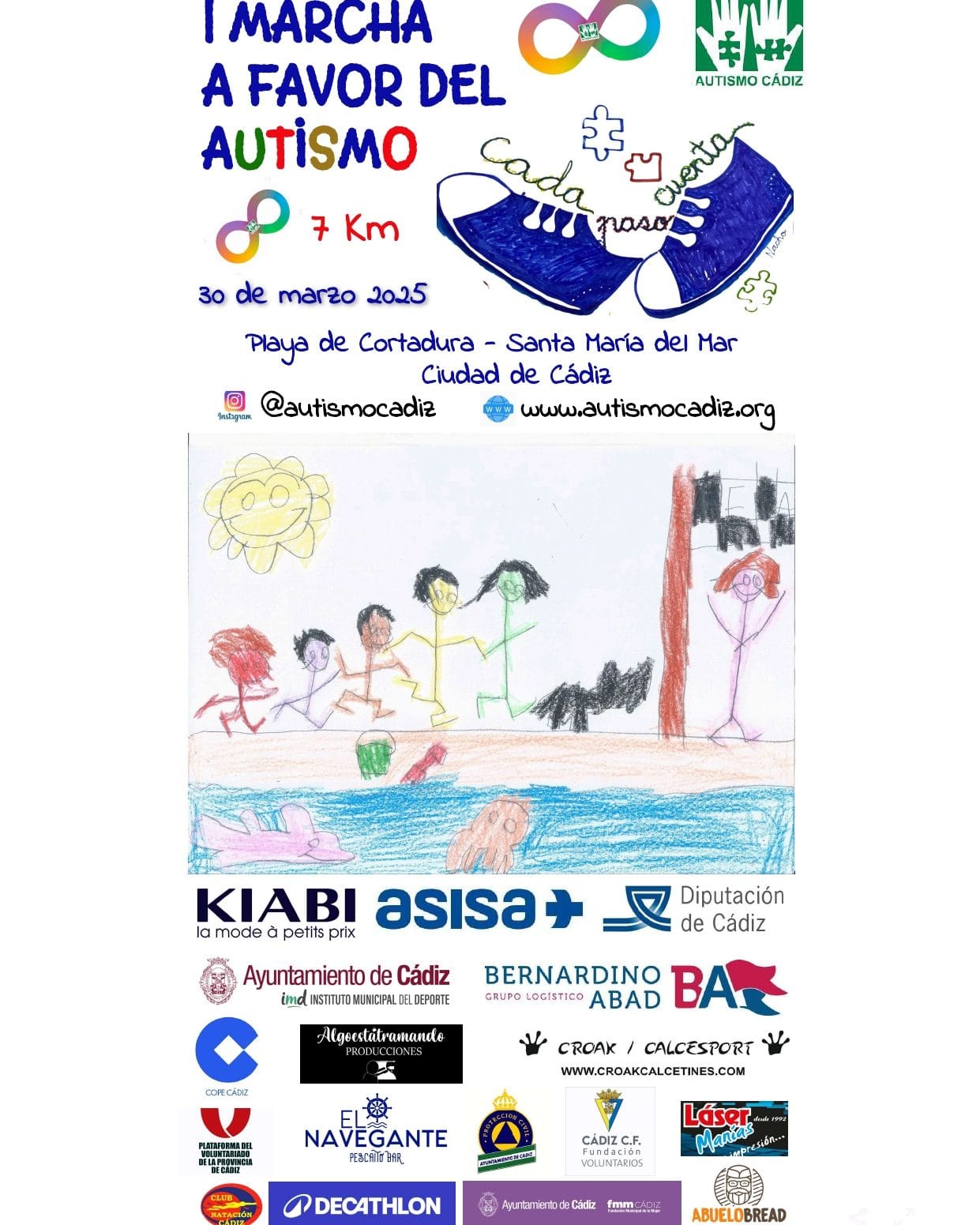 I Marcha a favor del autismo