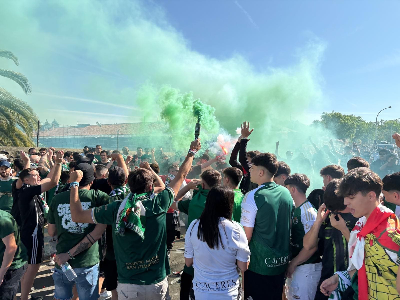 Partido entre Cacereño y Real Ávila