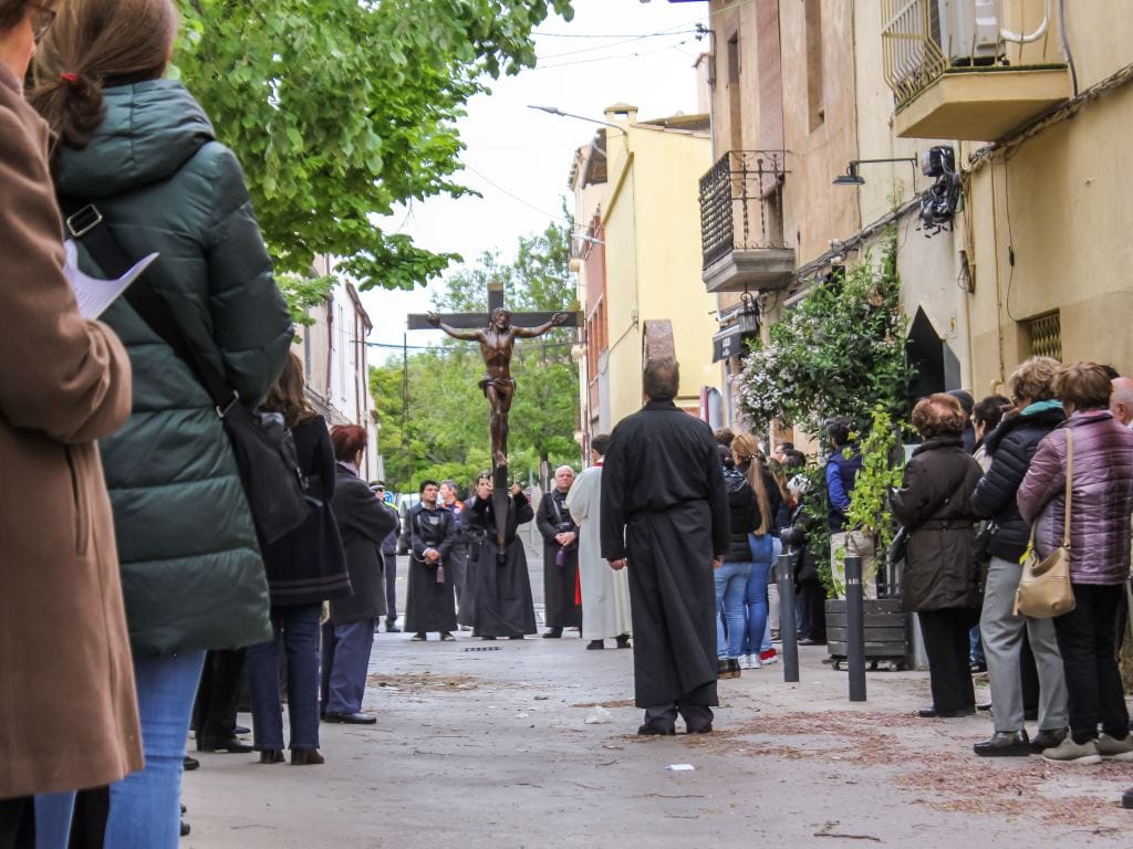 Via Crucis pels carrers de Sant Cugat