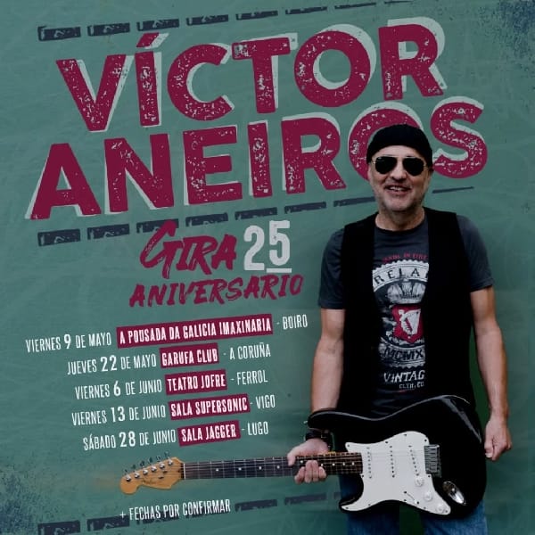 Concierto de Víctor Aneiros en Vigo