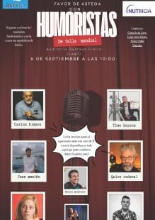 FILA 0: Humoristas de talla mundial