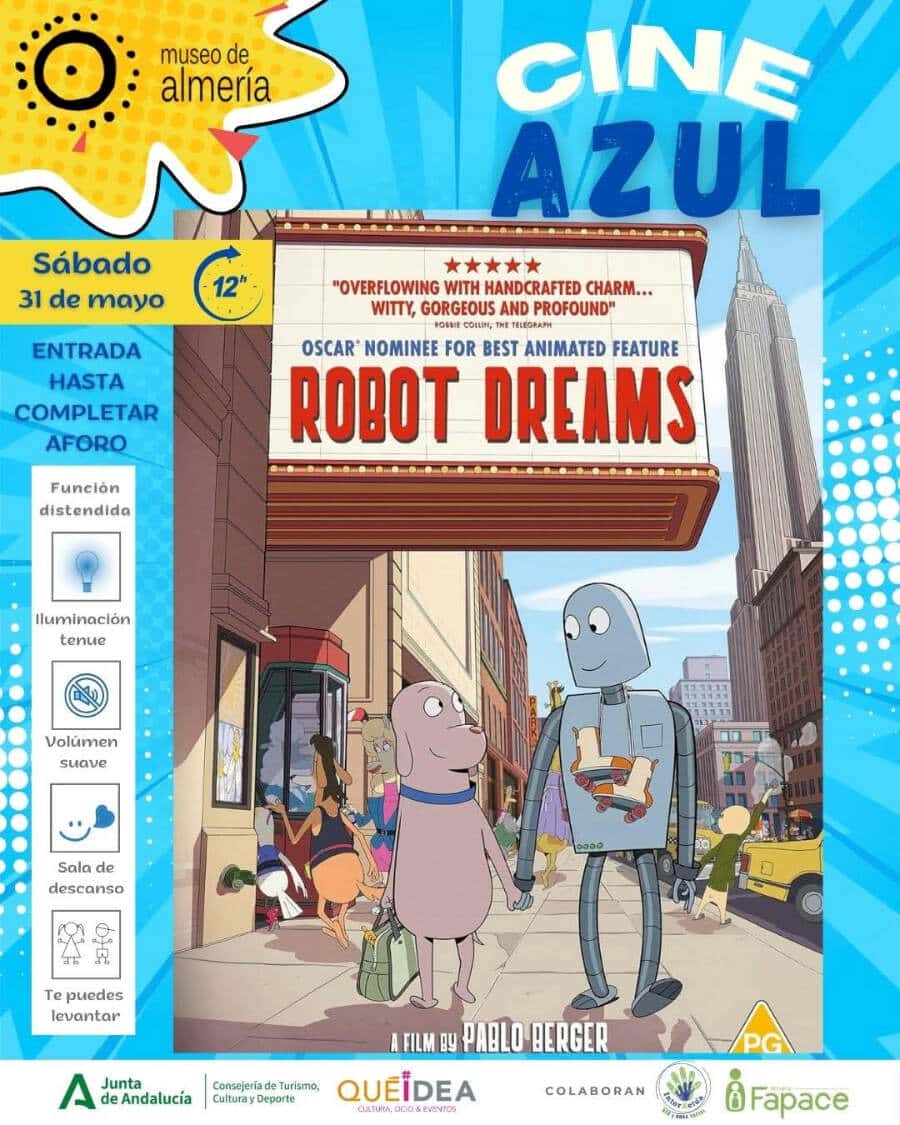 SESIÓN DE CINE AZUL - ROBOT DREAMS
