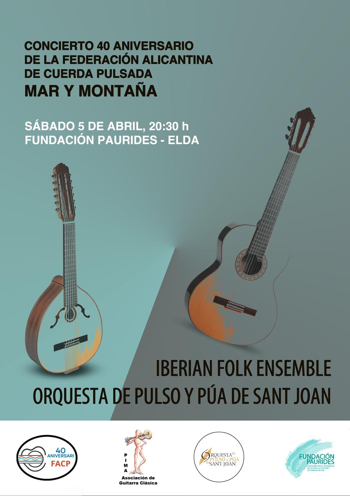 Concierto 40 Aniverdario de la Federación Alicantina de Cuerda Pulsada Mar y Montaña