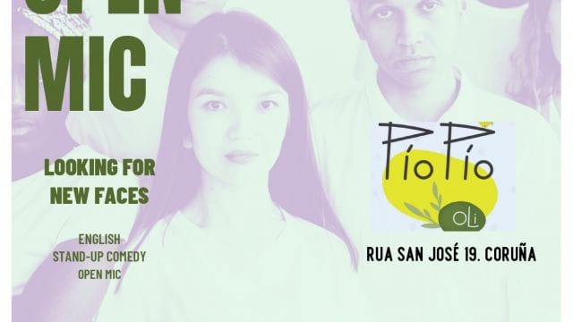 Comedia y Cena en Inglés - WTF Open Mic